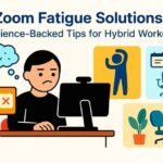 A person seated at a desk with a computer monitor