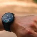 a man wearing Garmin Forerunner 165