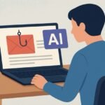 AI Phishing Illustration – Digital Wellbeing Awareness